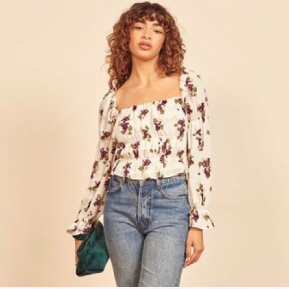 Reformation Amarena Top Size: M
